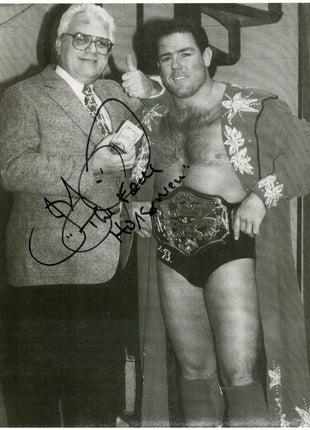 JJ Dillon signed 8.5x11 Photo