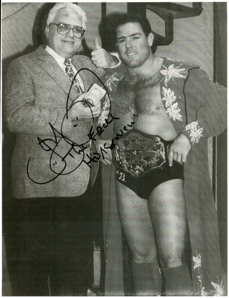 JJ Dillon signed 8.5x11 Photo