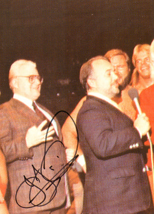 JJ Dillon & Tully Blanchard dual signed 8.5x11 Photo