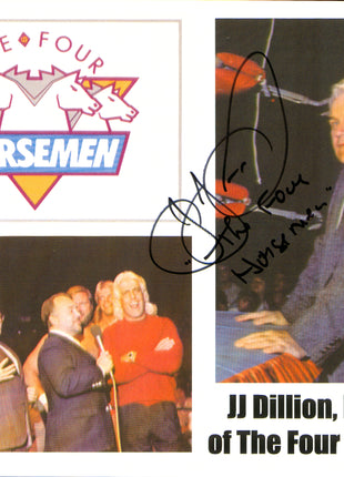 JJ Dillon signed 8.5x11 Photo