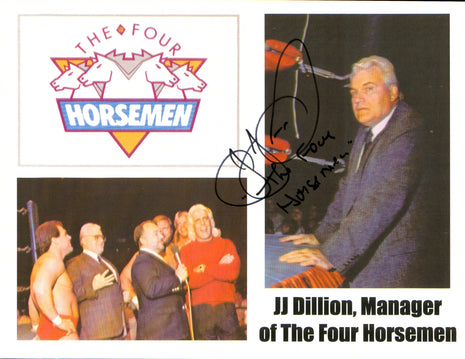 JJ Dillon signed 8.5x11 Photo