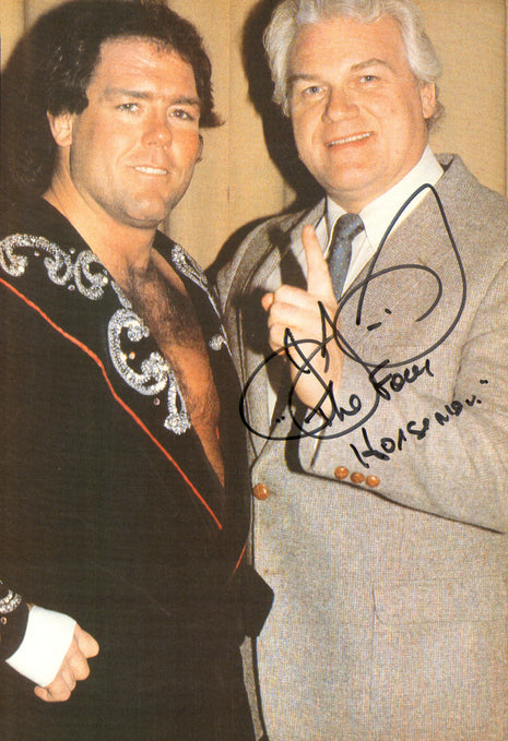 JJ Dillon signed Photo