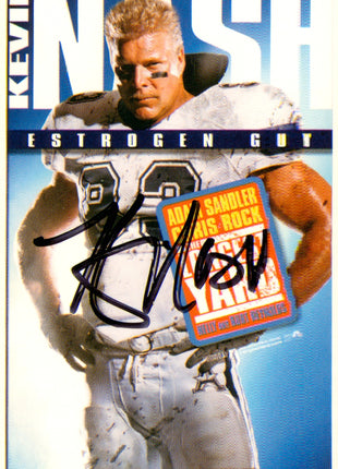 Kevin Nash signed The Longest Yard Promotional Card