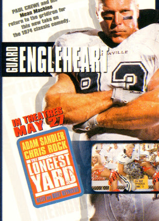 Kevin Nash signed The Longest Yard Promotional Card
