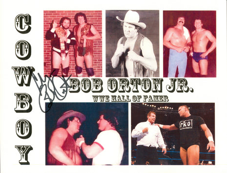 Bob Orton signed 8x10 Photo