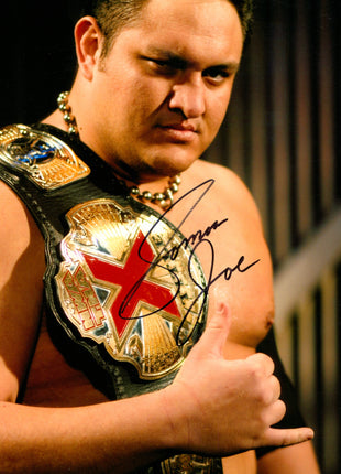 Samoa Joe signed 8x10 Photo