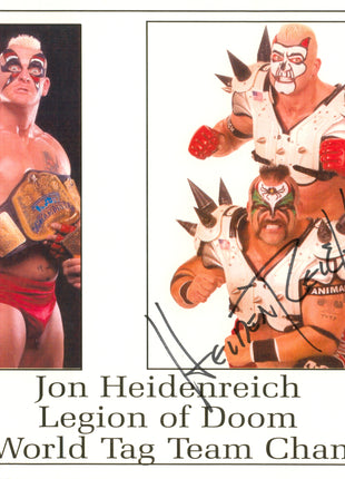 Jon Heidenreich signed 8x10 Photo
