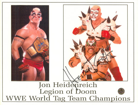 Jon Heidenreich signed 8x10 Photo