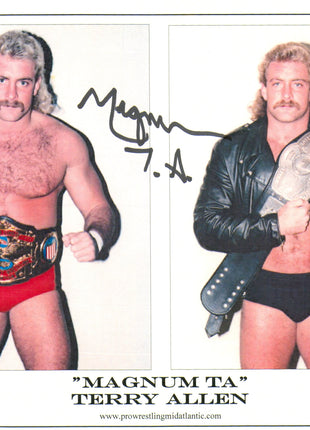 Magnum TA signed 8x10 Photo