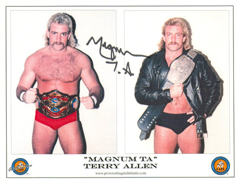 Magnum TA signed 8x10 Photo