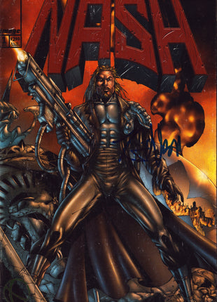 Kevin Nash signed Comic Book