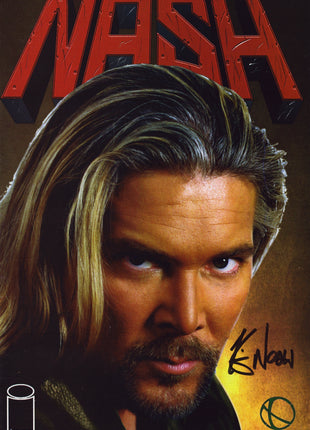 Kevin Nash signed Comic Book