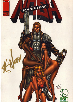 Kevin Nash signed Comic Book *GOLD PAINT*