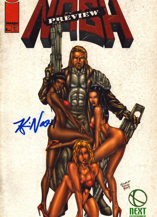 Kevin Nash signed Comic Book *BLUE SHARPIE*