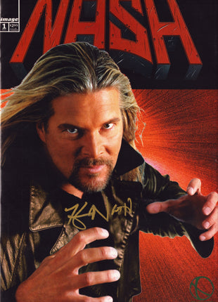 Kevin Nash signed Comic Book