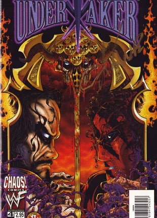 Kane signed WWF Undertaker Comic Book