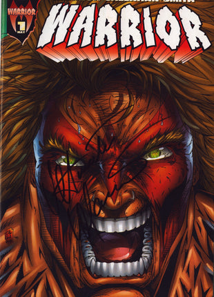 Ultimate Warrior signed Comic Book