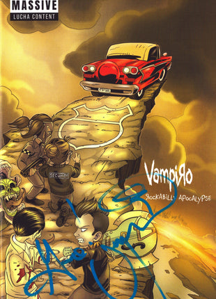 Vampiro signed Rockabilly Apocalypse Comic No. 1 Cover D