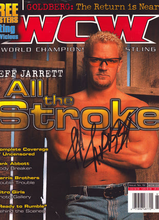 Jeff Jarrett signed WCW Magazine #61 May 2000