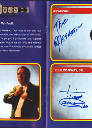 Multi-signed 2013 Mid Atlantic Fanfest Event Program
