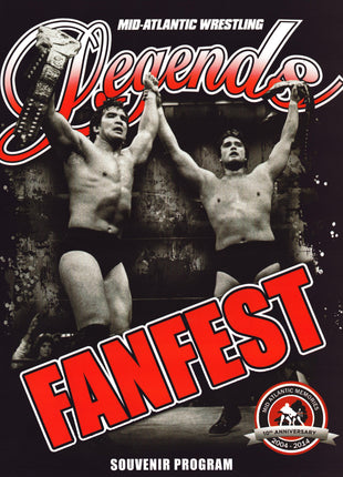 Multi-signed 2014 Mid Atlantic Wrestling Legends Fanfest Program