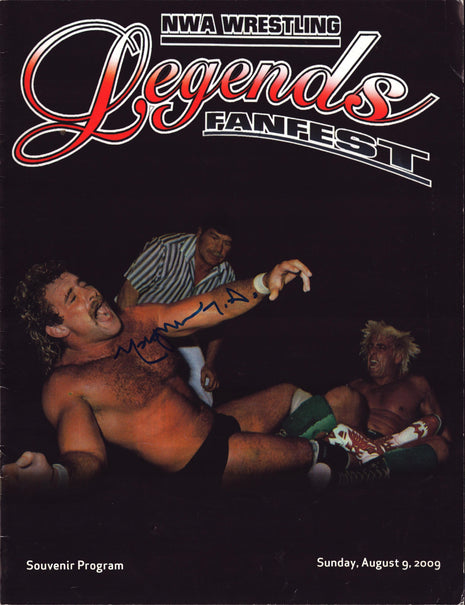 Multi-signed 2009 NWA Wrestling Legends Fanfest Program
