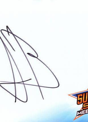 Aleister Black signed WWE SummerSlam Meet & Greet Placemat