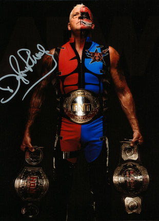 Dustin Rhodes signed 8x10 Photo