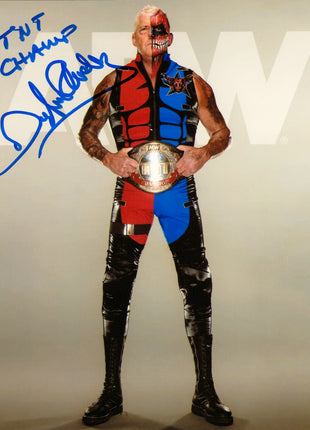 Dustin Rhodes signed 8x10 Photo