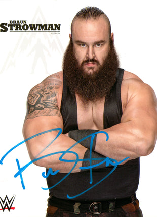 Braun Strowman signed 8x10 Photo