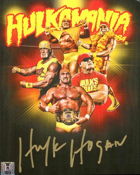 Hulk Hogan signed 8x10 Photo (w/ Hogan Beach Shop COA)