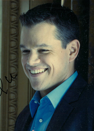 Matt Damon (Oceans) signed 8x10 Photo (w/ JSA)