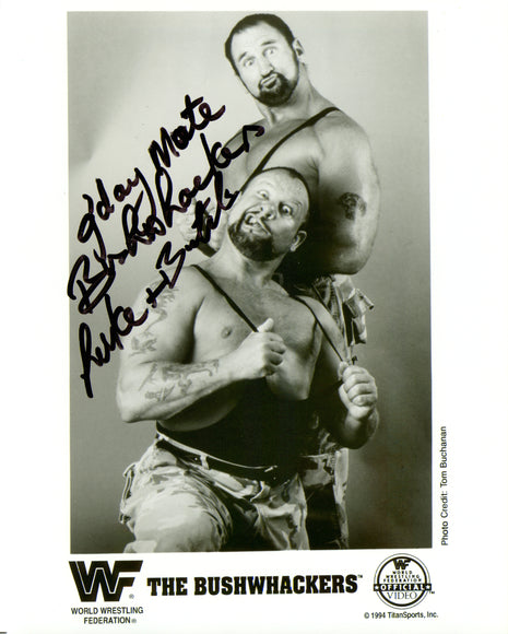 Bushwhacker Luke & Butch dual signed 8x10 Photo