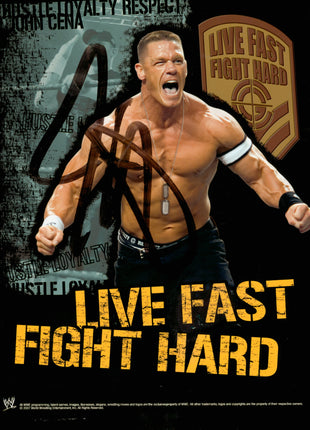 John Cena signed 8x10 Photo