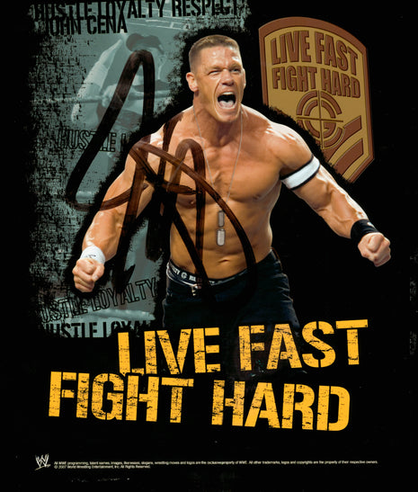 John Cena signed 8x10 Photo