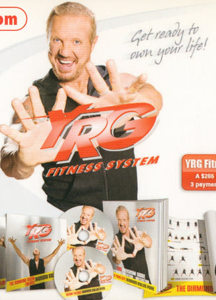 Diamond Dallas Page signed 4x6 YRG Card