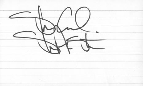 Stone Cold Steve Austin signed Cut