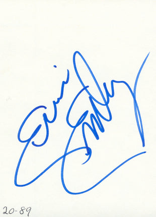 Eric Embry signed Cut
