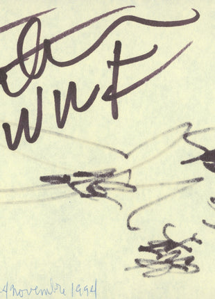 Bull Nakano & Fatu dual signed Cut