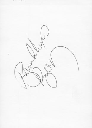 Brickhouse Brown signed Cut