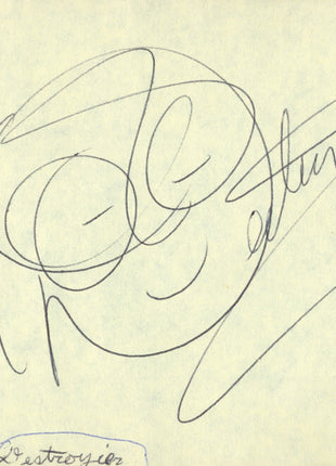 The Destroyer signed Cut (1982)