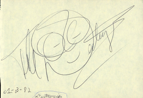 The Destroyer signed Cut (1982)