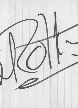 Axl Rotten signed Cut