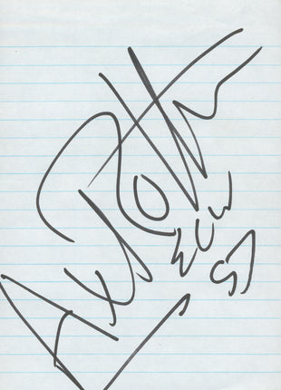 Axl Rotten signed Cut (1997)