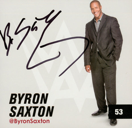 Byron Saxton signed WWE Program Cut