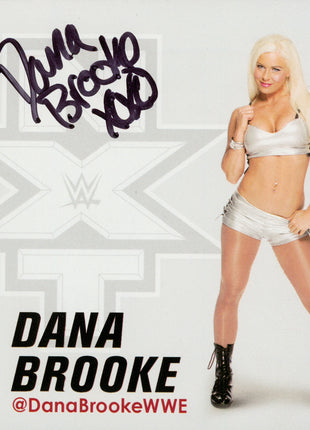 Dana Brooke signed WWE Program Cut