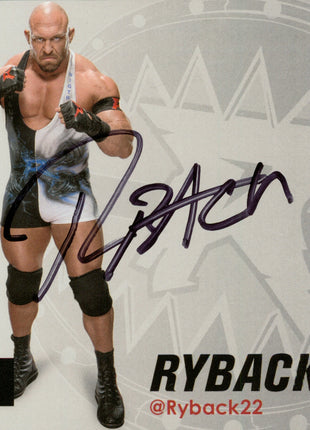 Ryback signed WWE Program Cut