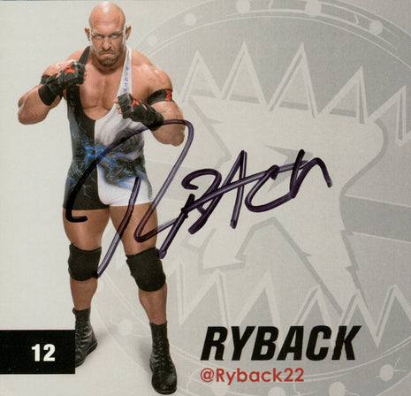 Ryback signed WWE Program Cut
