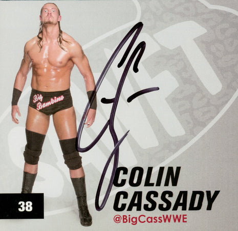 Colin Cassady signed WWE Program Cut