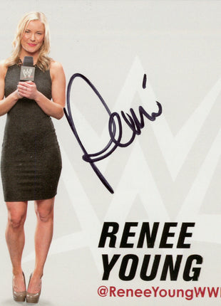 Renee Young signed WWE Program Cut
